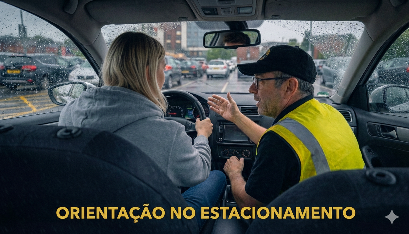 Estacionamento e baliza